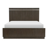 Bellamy Dark Brown Queen Bed