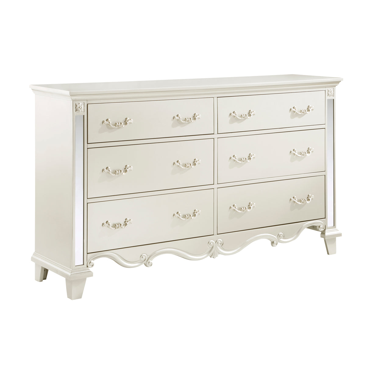 Ever Champagne Mirrored Dresser