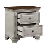 Marquette S Brown And Gray Night Stand
