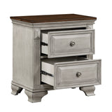 Marquette S Brown And Gray Night Stand