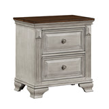 Marquette S Brown And Gray Night Stand