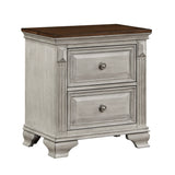 Marquette S Brown And Gray Night Stand