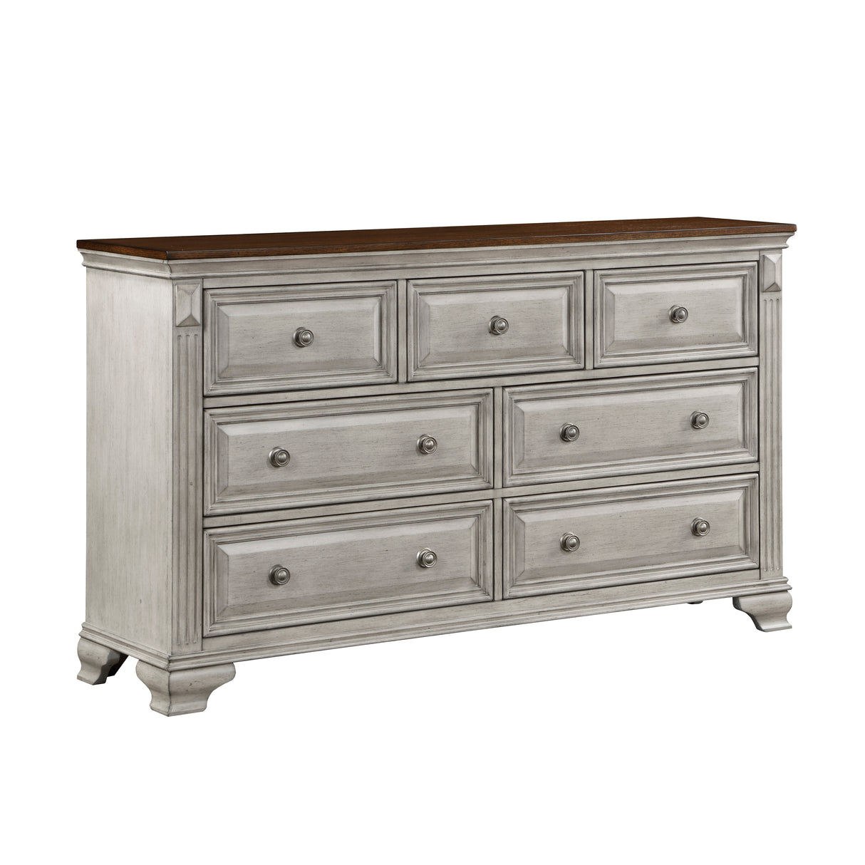 Marquette S Brown And Gray Dresser