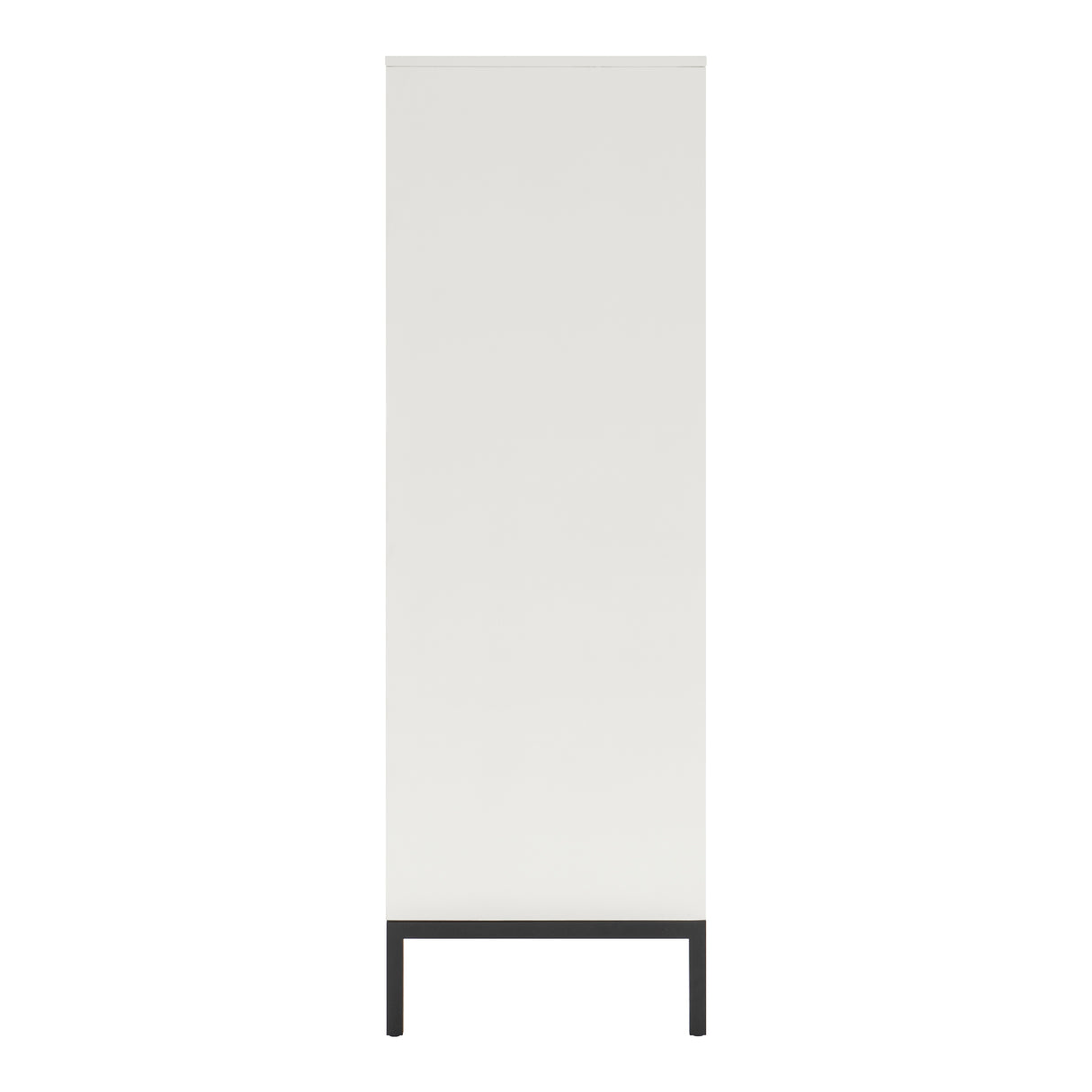 Oslo White And Walnut Chest