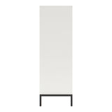 Oslo White And Walnut Chest