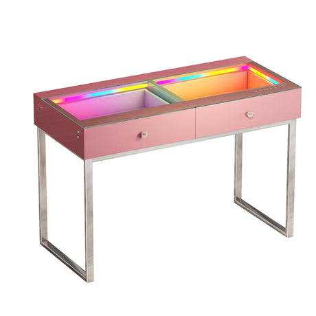 Alice RGB Vanity Desk Pro - 2 Storage Drawers