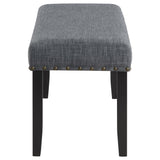 Barlow 6-piece Rectangular Dining Table Set Grey and Black