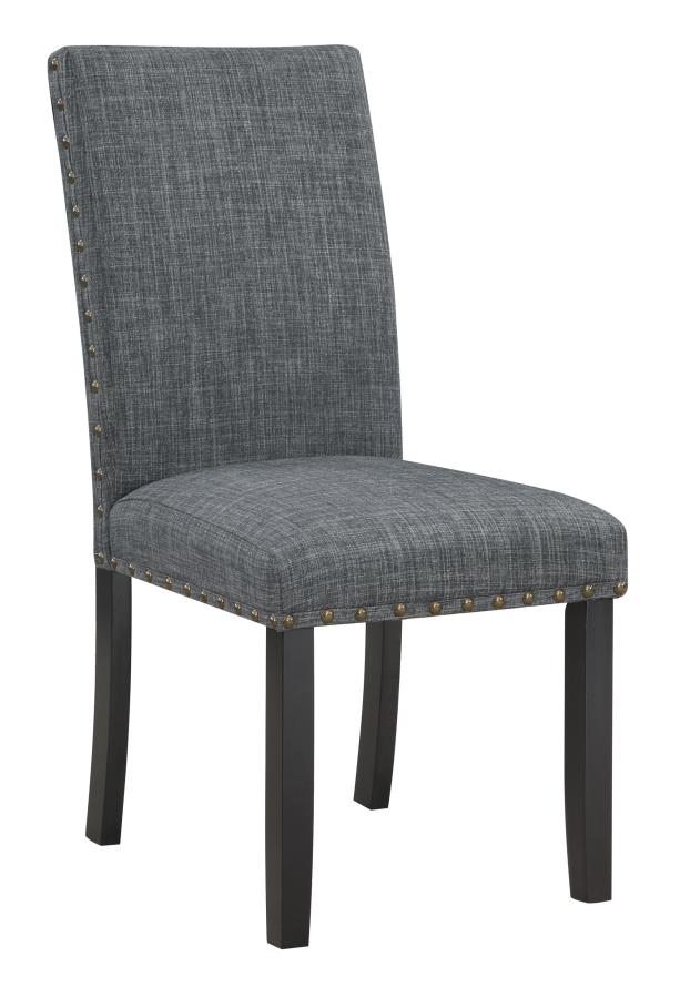 Barlow 6-piece Rectangular Dining Table Set Grey and Black