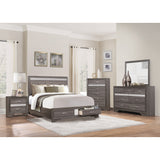 Luster Gray Nightstand