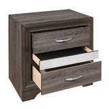 Luster Gray Nightstand