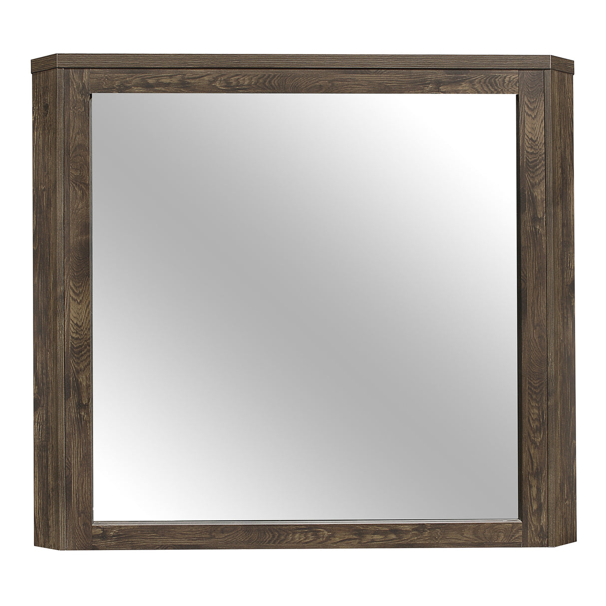 Jocelyn Rustic Brown Mirror