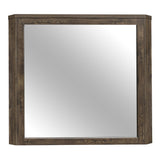 Jocelyn Rustic Brown Mirror