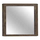 Jocelyn Rustic Brown Mirror
