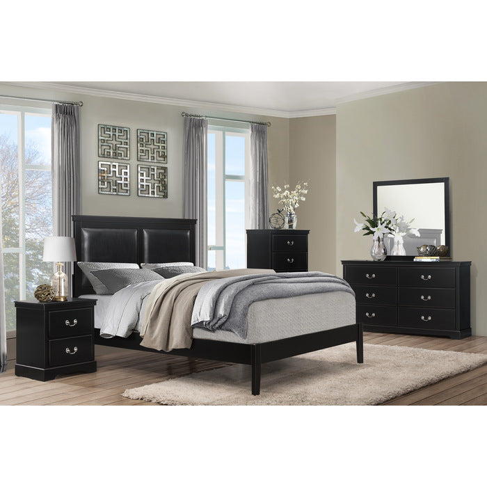 Seabright Black California King Bed