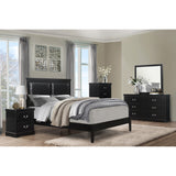 Seabright Black California King Bed