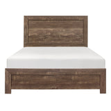 Corbin Brown King Panel Bed