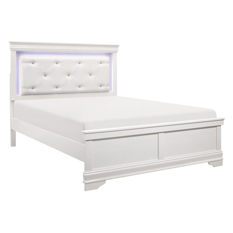 Lana (2) California King Bed With Led Lighting