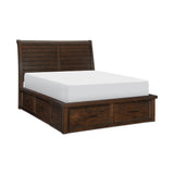 Logandale Queen Platform Bed With Footboard Storage