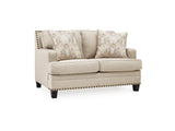 Claredon Linen Sofa, Loveseat And Chair