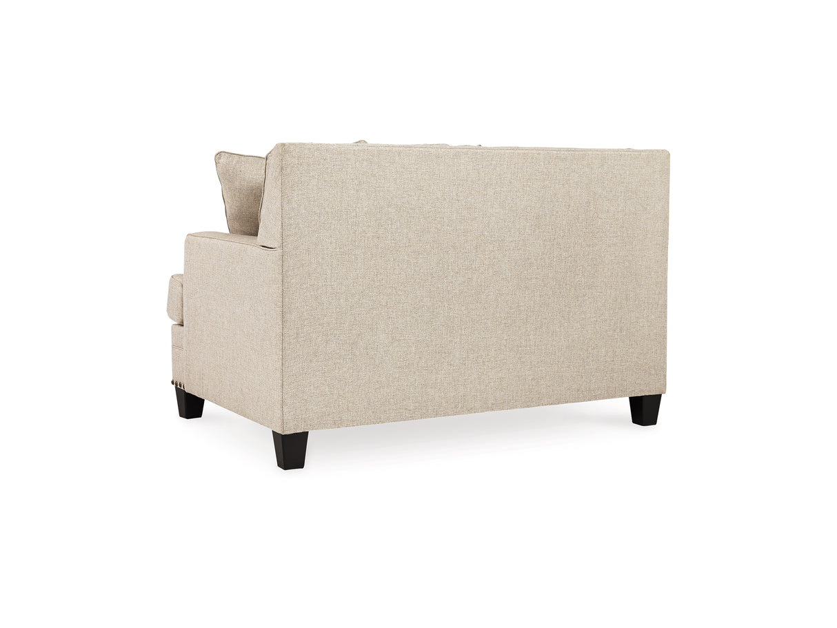 Claredon Linen Sofa, Loveseat And Chair