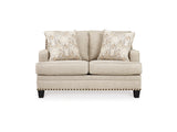 Claredon Linen Sofa, Loveseat And Chair