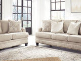 Claredon Linen Sofa, Loveseat And Chair