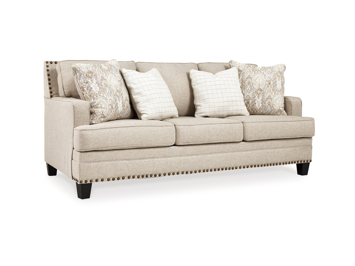 Claredon Linen Sofa, Loveseat And Chair