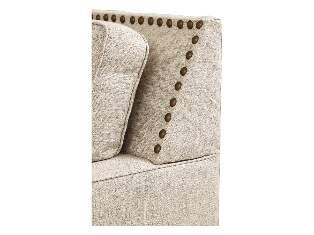 Claredon Linen Sofa, Loveseat And Chair