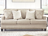 Claredon Linen Sofa, Loveseat And Chair