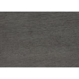 End Wire-Brushed Gray Mirror