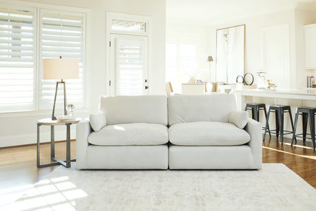 Sophie Light Gray 2-Piece Sectional