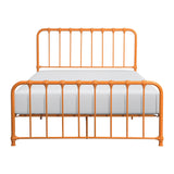 Bethany Orange Queen Metal Platform Bed