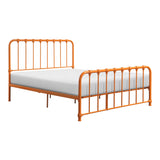 Bethany Orange Queen Metal Platform Bed