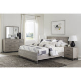 Zephyr Light Gray And Queen Bed