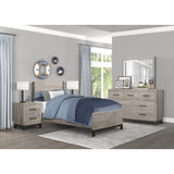 Zephyr Light Gray Nightstand