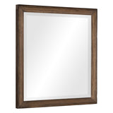 Brevard Light Brown Mirror