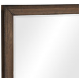 Brevard Light Brown Mirror