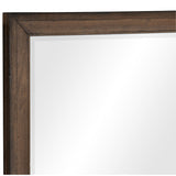 Brevard Light Brown Mirror