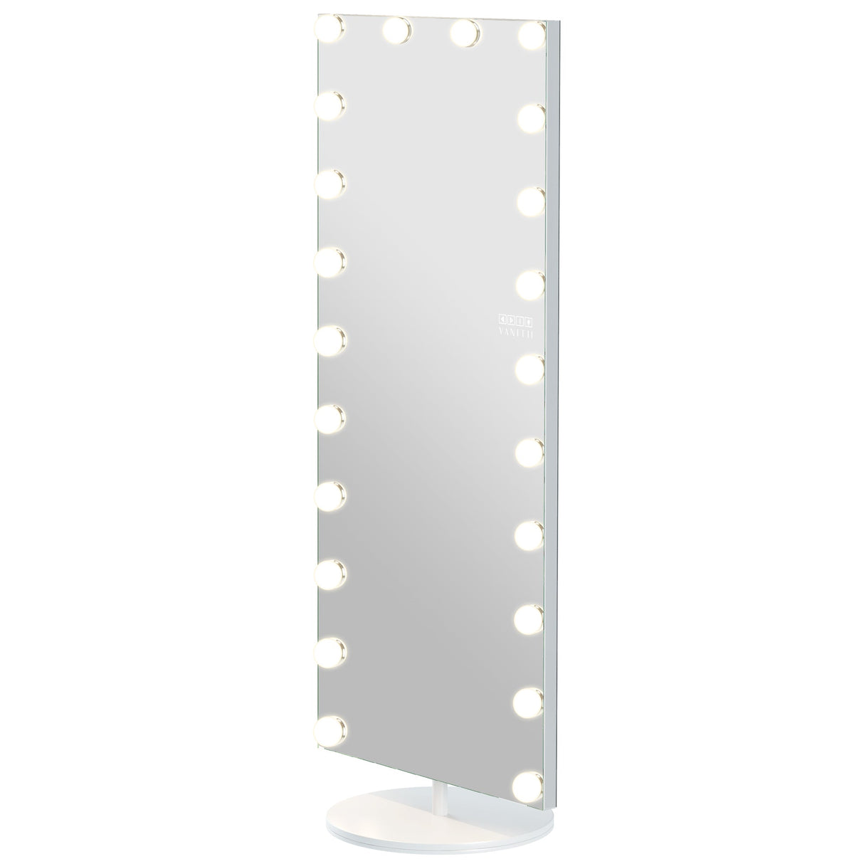 Marilyn Hollywood Vanity Mirror - Full Length Mirror with Swivel 180º Rotation Stand