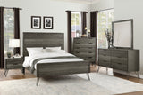 Urbanite 3-Tone Gray Queen Bed