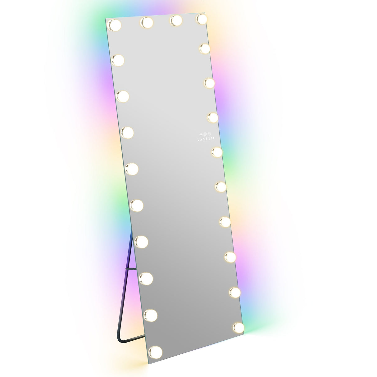 Hollywood Vanity Mirror - Full Length Vanity Mirror with RGB Lighting