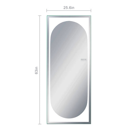 Marilyn Oval Full Length Mirror