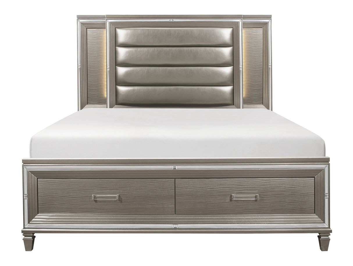 Tamsin Silver-Gray Bedroom Set