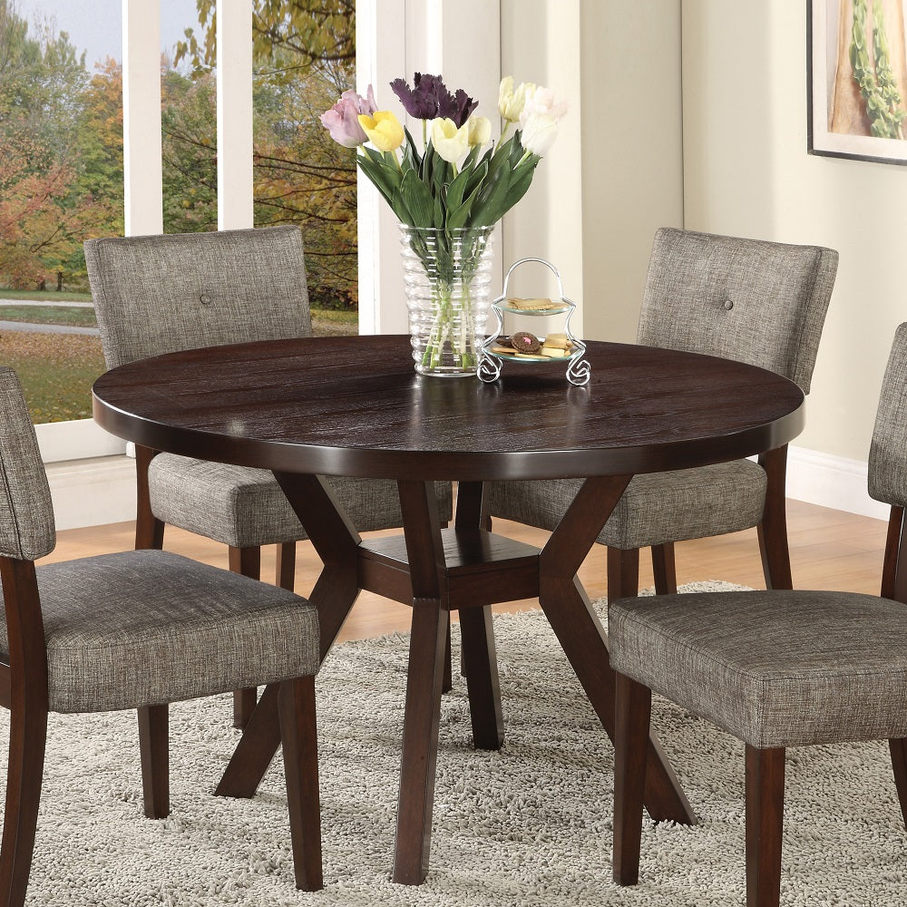 Drake Espresso Finish Dining Table