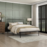 Augusta Black Eastern King Platform Bed