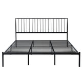 Augusta Black Eastern King Platform Bed