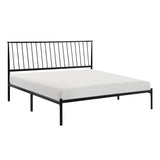 Augusta Black Eastern King Platform Bed