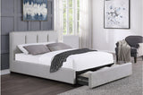 Aitana California King Platform Bed With Storage Drawer