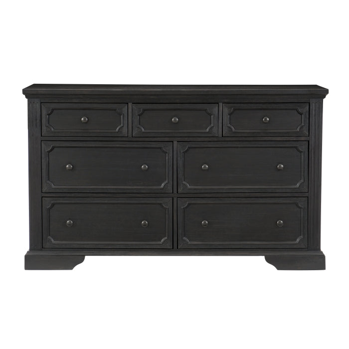 Bolingbrook Wire-Brushed Charcoal Dresser