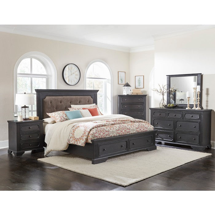 Bolingbrook Wire-Brushed Charcoal Dresser